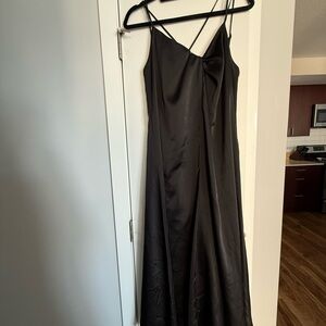 Banana Republic Factory Sleek Black Maxi Dress